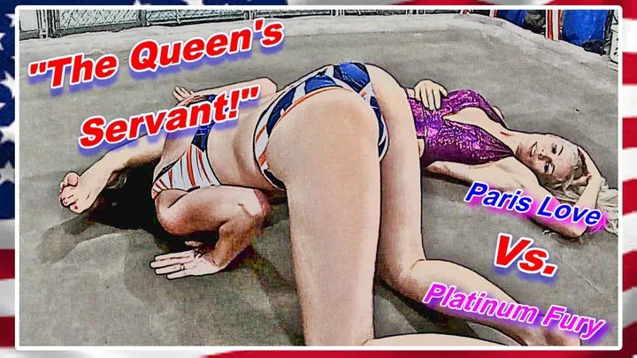 Modest Moms Wrestling - The Queen's Servant! WMV