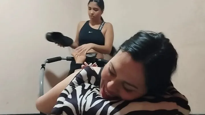 Ninosticklingstudio - Tickling Thiany's soles new video