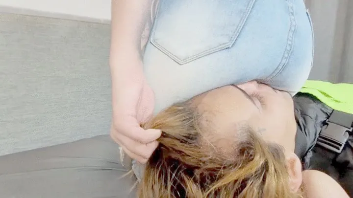 Fetish Factory Brazil Farting - FEEL MY POWERFUL FARTS THROUGH MY DIRTY JEANS - BY ANA AYUMI - CLIP 4