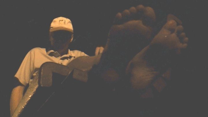 My Masters Feet - My Master at night