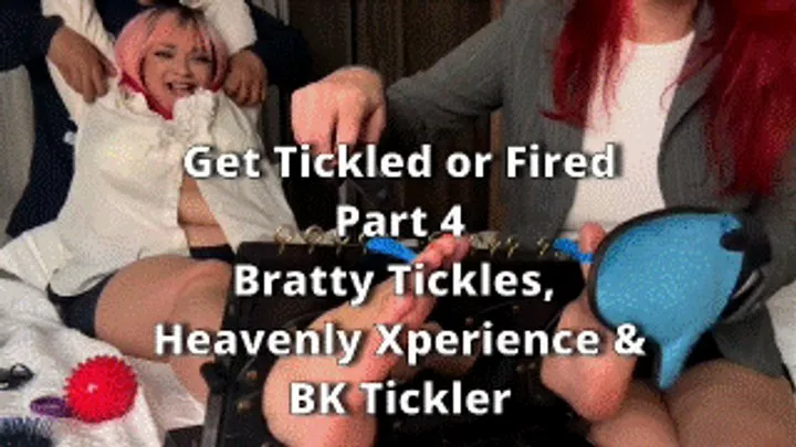 Tickles Soft Soles - Get Tickled or Get Fired Part 4 - Bratty Tickles, Heavenly Xperience BK Tickler Office Domination Tickling Discipline Secretary Tickling Foot Tickling WMV