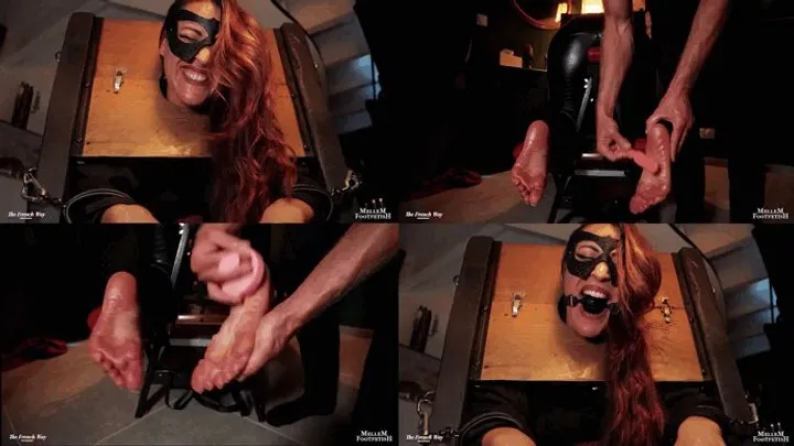 The French Way Tickling - Hard tickling to ward off fate Part 1 - TICKLING - FOOT TICKLING - BALLGAGGED - BONDAGE - DOMINATION - BASTINADO
