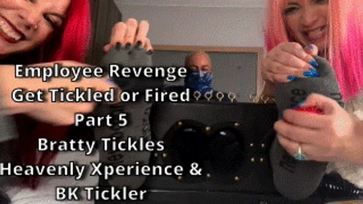 Tickles Soft Soles - Employees Tickle Revenge Get Tickled or Fired- Part 5 of 5 - Bratty Tickles, Heavenly Xperience, BK Tickler Office Tickling Male Foot Tickling MP4