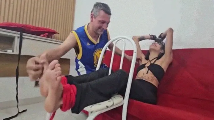 Pleasure Tickles - Nathy And Renato - NATHY TICKLED - FULL HD
