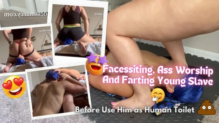 Brazilian Farts - Farting, Facessiting and Ass Worship: 18 years Old Slave Please Goddess Before be Used as Human Toilet - FT Goddess Marcy