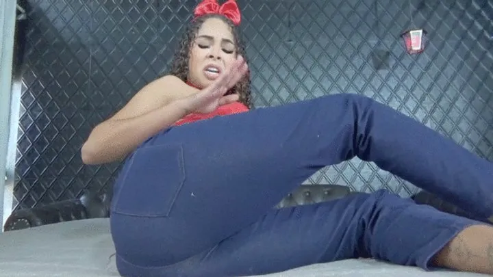 Scarlet Fart Fetish - STINKY FARTS FOR YOU TO SMELL EVERYTHING YOU STUPID SLAVE BY BELA CRUEL CAM BY DANI FULL HD