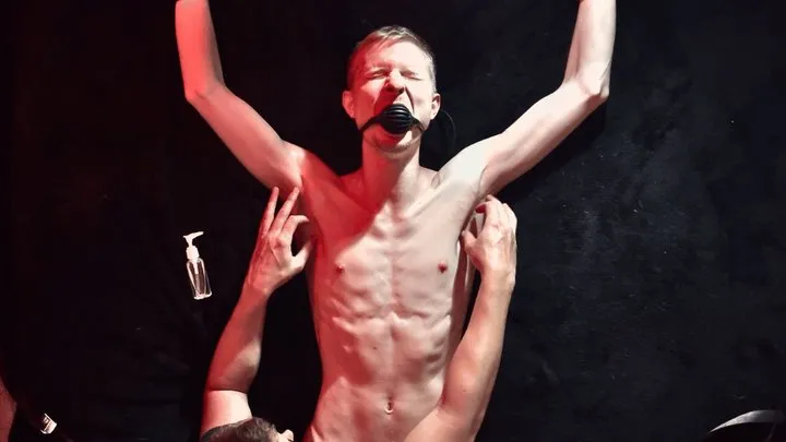 Nathan Justice - Felix Oliver's Tickle Jerking Initiation To The Chicago Gay Dungeon (Part 4)