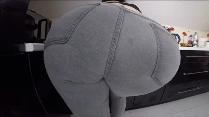 Justme - Farting in tight Grey jeans