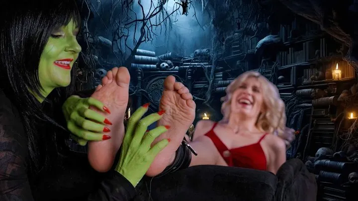 Scarlett Sinns Twisted Fetishes - Lair of the Tickle Witch (1080 mp4)