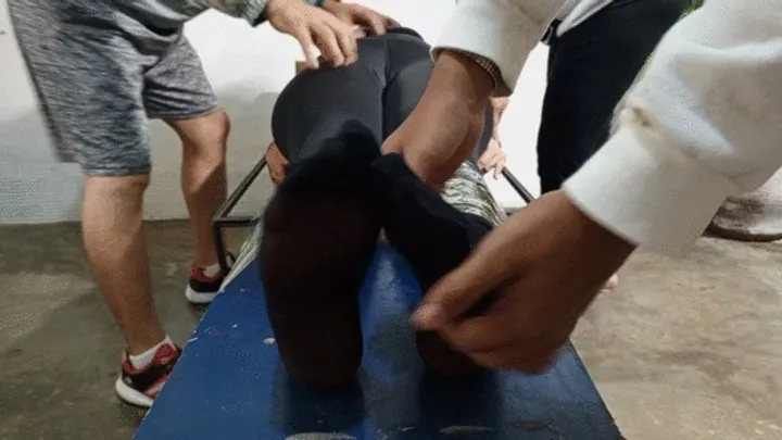 Goddess Foot Fetish - 4 people tickle my feet all the time (3)