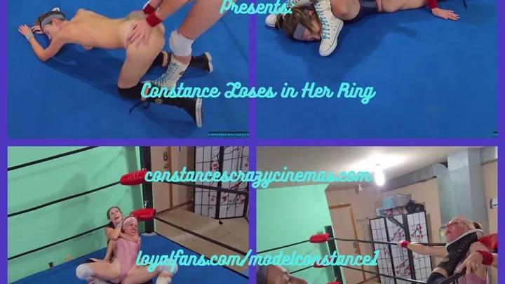 Constances Crazy Cinemas - Constances Loses in her Ring wmv