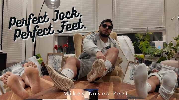 Mikeylovesfeet - Stinky Jock Foot Tease- Guys Feet, Guys Barefoot