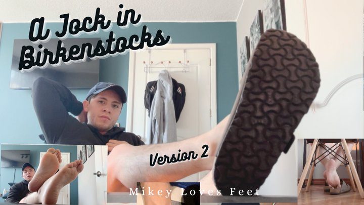 Mikeylovesfeet - Straight Dude Jav Teases You With His Birkenstocks, Version 2- Straight Guys Shoeplay, Male Foot Tease