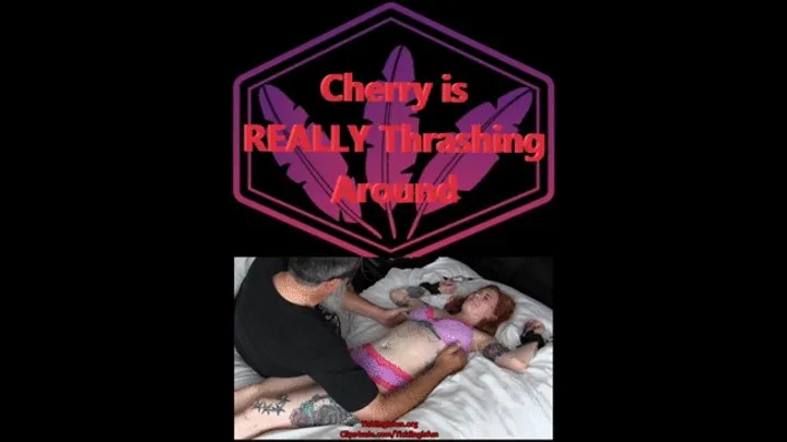 Ticklingisfun - Cherry is Really Thrashing Around MP4