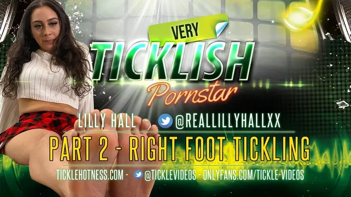 Ticklehotness C4s - Very Ticklish Pornstar - Lilly Hall - Part 2