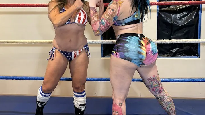 Pandemic Pro Wrestling - Twerk Queen Katie Forbes v Jen Thomas women's wrestling match