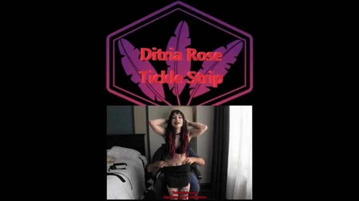 Ticklingisfun - Ditria Rose Tickle Strip MP4