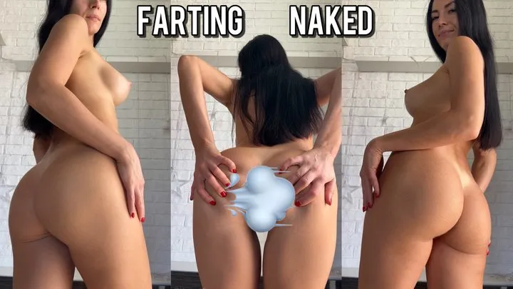 Monica Princess - Farting naked, making you suck my farts