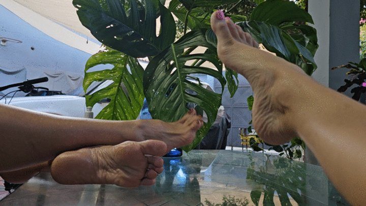 Foot Fetish Paradise - Highly Arched Feet Goddesses Katherine and Milah