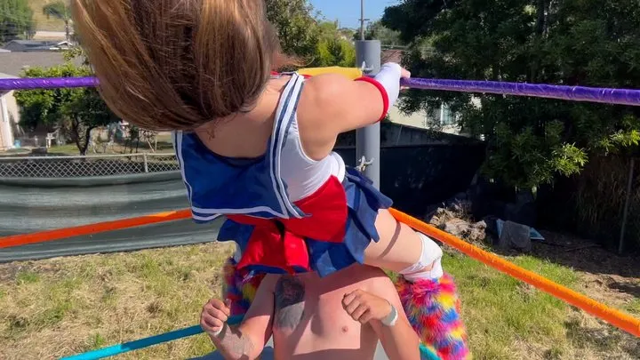 Butt Wrestling Inc - Sailor Moon Bronco Buster