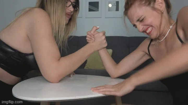 Judas Mistress - Hard against Amazon girl and strong biceps