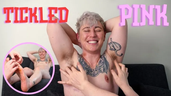 Jaq Quicksilver - Muscled Oiled FtM Tickled on Feet and Armpits - Jaq Quicksilver - Muscled FtM Jaq laughs as hairy armpits and oiled feet tickled - 1080p WMV