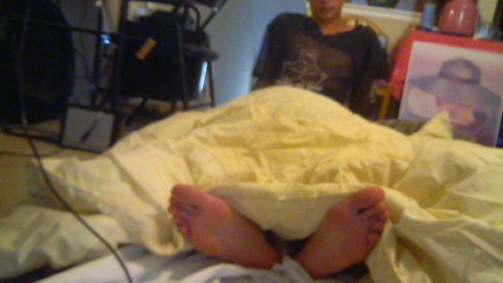Malefootflava 23339 Clip Store - Malefootflava shows more of LJSlim's long soles in dark socks being seduced