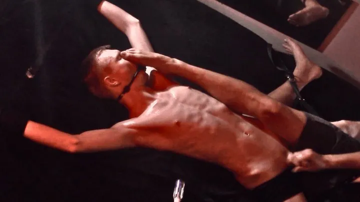 Nathan Justice - Felix Oliver's Tickle Jerking Initiation To The Chicago Gay Dungeon (Part 6)