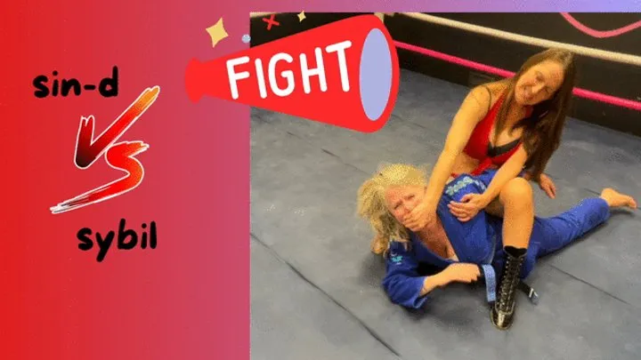 Fantasy Fight Girls By Ssp - FFGFAN Sin-D Stretches Sybil's Back mp4