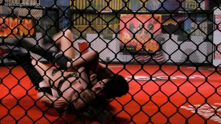 Jennifer Thomas Beatdowns - Lora Cross vs Irene Silver - Female Wrestling Cage Match - WAOF2023