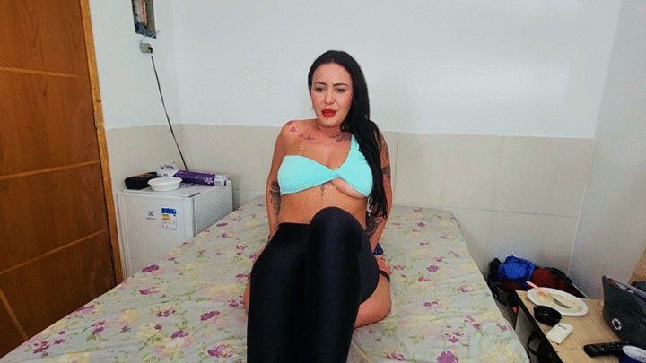 Manuela Albertine Fetish - Domination Face sitting, part 2, by Milena and Slave, (cam by Manu) FULL HD