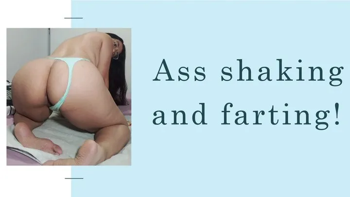 Candygiirl - Jiggling big ass and releasing stinky farts