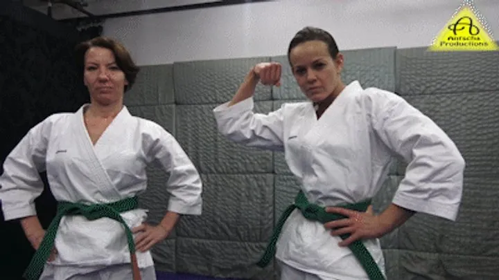 Antschas Wrestling And Fetish Store - Kim vs Zsuzsa judogi rematch