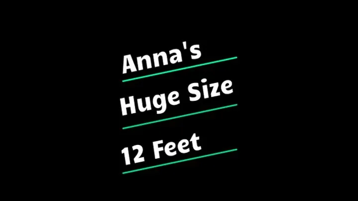 B C Tickle And Fetish - Anna's Huge Size 12 Feet! (Small)