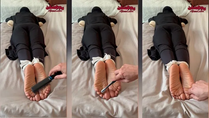 Rijlisan Verticals - Kawtar - Wide wrinkly Arab feet tickling