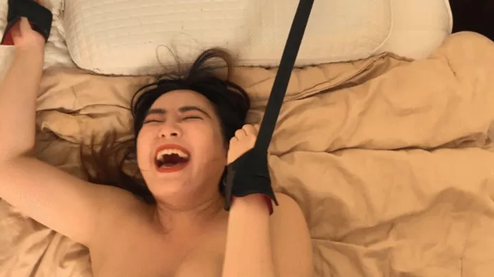 Lovely Laugh Tickling - Topless Dia gets totally wrecked