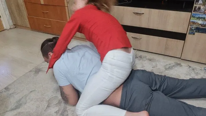 Kinkynaughtycpl - WRESTLING COSPLAY
