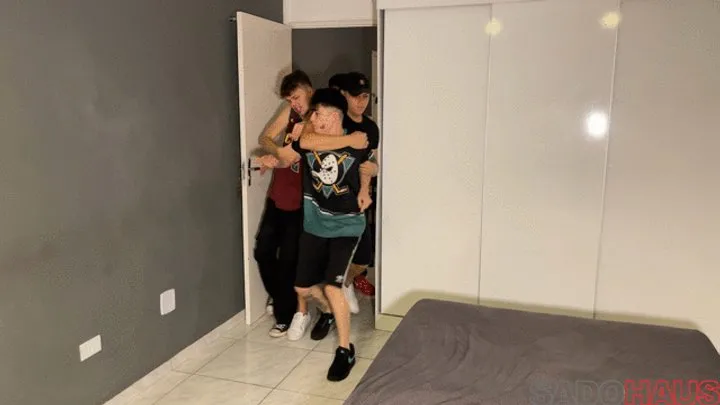 Sadohaus - Naughty Boys Bind Arrogant Boy For A Tickle And Bondage Session