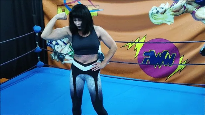 The Wrestling Amazons - Intense match by tannded fem bodybuilder