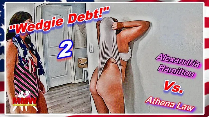 Modest Moms Wrestling - Wedgie Debt! 2 WMV