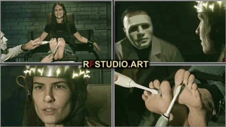 Rf Studio Production - Praskovya Meets the Mad Doc - Psy Helmet Turns Her Into His Tickling Toy (FULL HD MP4)
