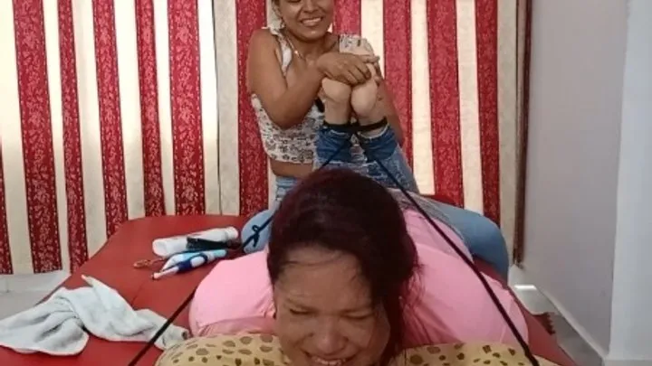 Tickling Touch - Anny hogtie tickling Revenge