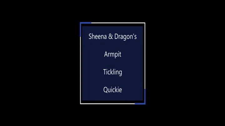 B C Tickle And Fetish - Sheena & Dragon's Armpit Tickling Quickie (1080p)
