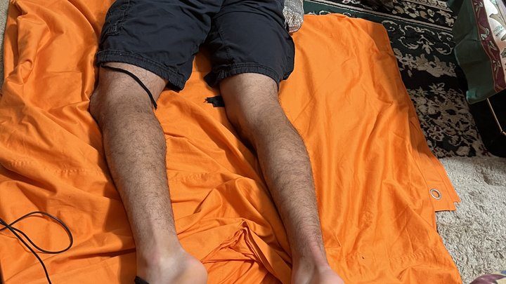 Malefootflava 23339 Clip Store - Malefootflava show CJ relaxing to a Foot Worship Experience - Take those socks off his feet and begin