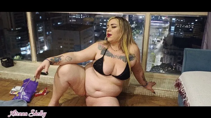 Atenna Shelby Bbw - FARTS AFTER SNACK LEAVE THE AIR ROTTEN!