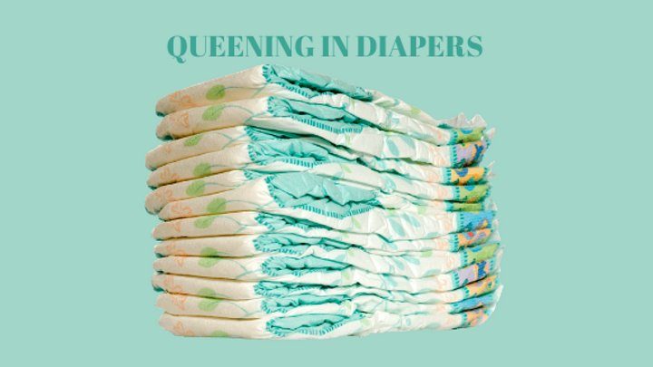 Meltbyvoid - QUEENING IN DIAPERS - Diapered Facesitting, Mean Stepmom Sits On Your face Smothering You With Diapers