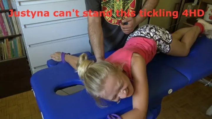 Polish Tickling - Justyna can't stand this tickling 4 HD