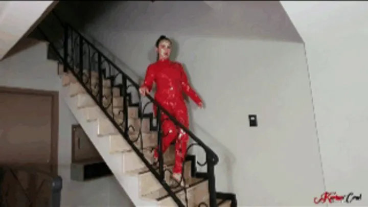 Karina Cruel Farting  Enema - FEEL THE FARTS OF THE LADY IN RED - WITH RAVE GIRL - FULL VERSION FULL HD - KC 2024!!!