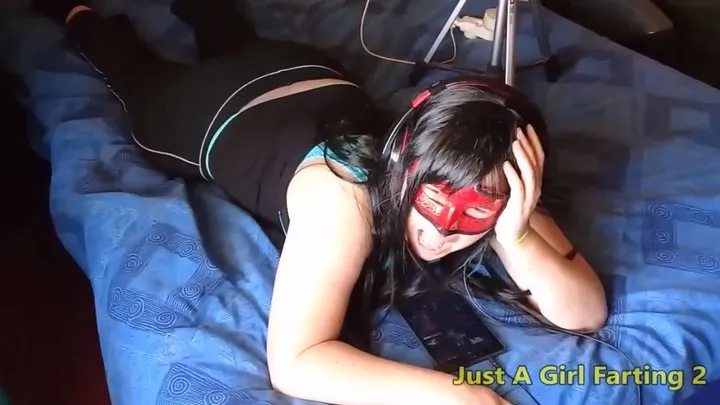 Face Farts - Just a Girl Farting 2