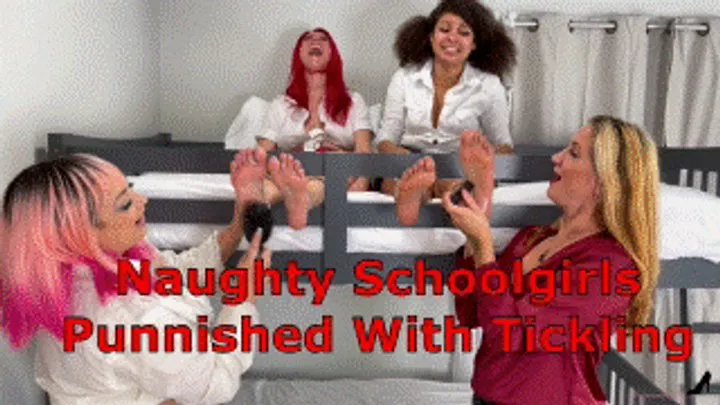 Autumns Below The Belt Fantasies - Naughty Schoolgirls Punished With Tickling - Autumn Bodell, Heavenly XPerience, Tickles Soles, Princess Sophia Quinn Tickling Schoolgirls Foot Tickle
